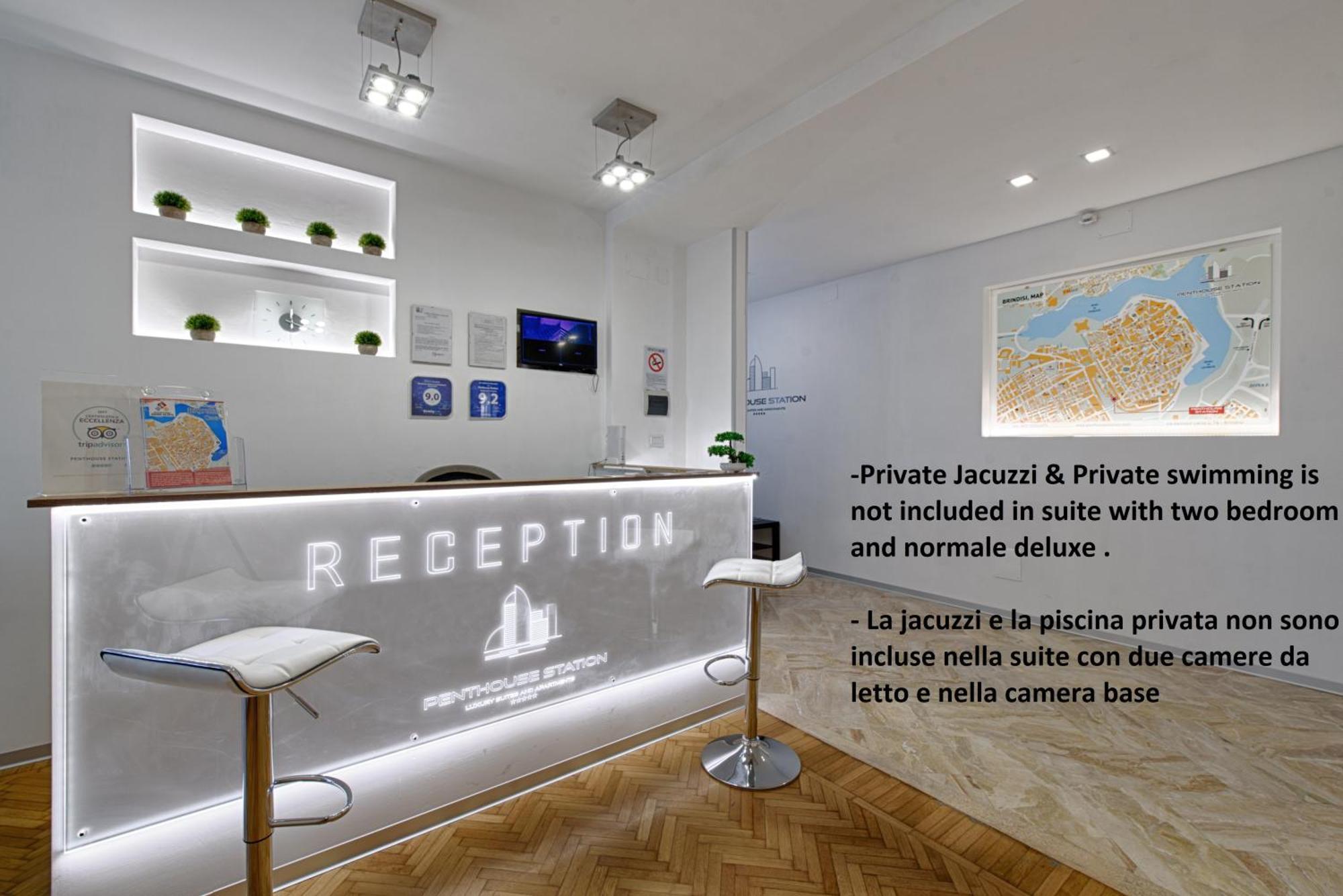 Penthouse Station Luxury Apts Le Dimore برينديسي المظهر الخارجي الصورة